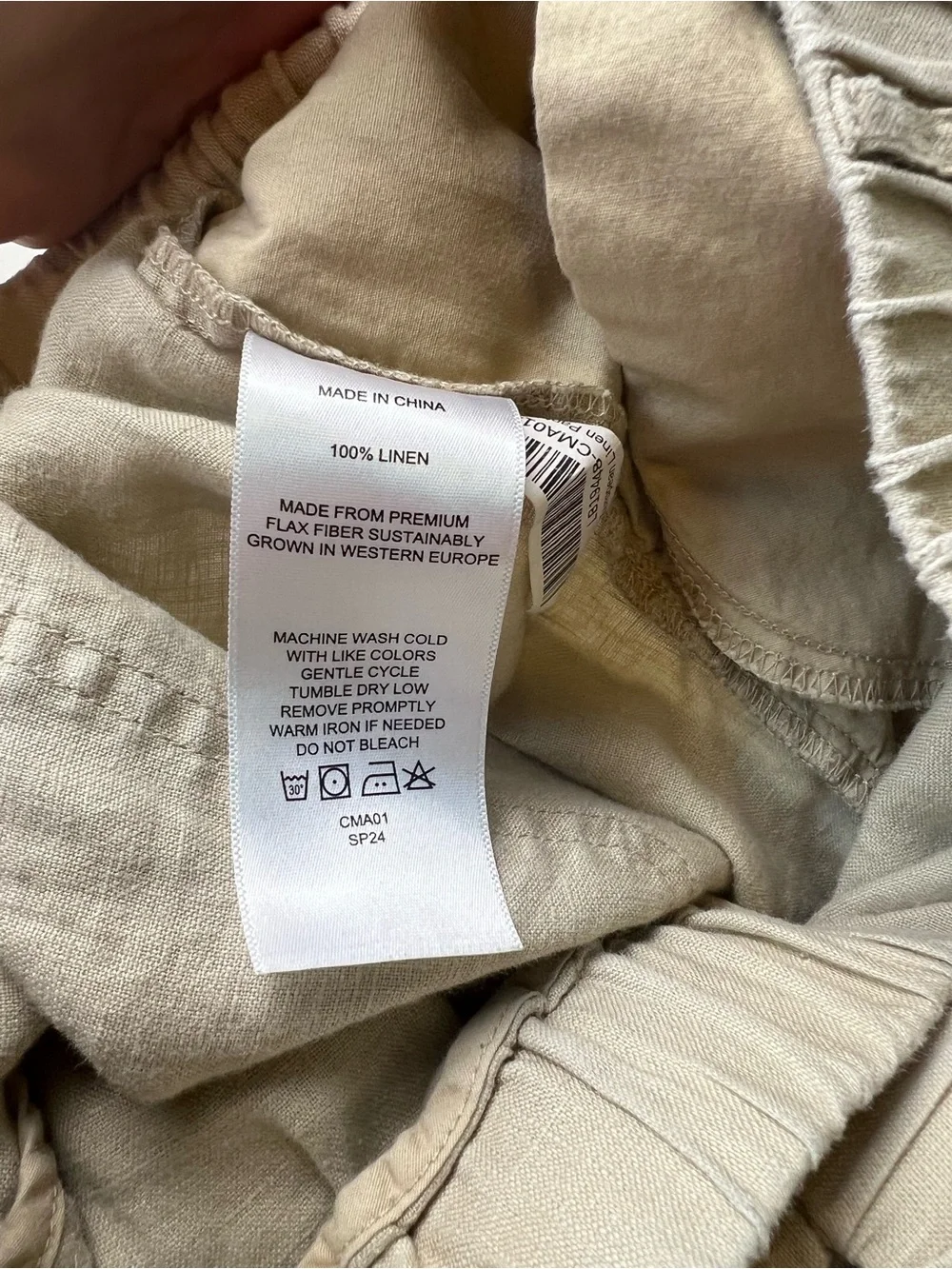 Quince Women’s XL 100% Linen Casual Pants